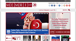 Desktop Screenshot of memri.org